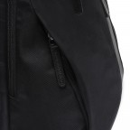 Rucksack Nylon & Wax Pull Up Trondheim Black, Farbe: schwarz, Marke: The Chesterfield Brand, EAN: 8719241107769, Abmessungen in cm: 34x41x15, Bild 2 von 8