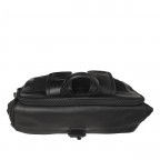 Rucksack Nylon & Wax Pull Up Trondheim Black, Farbe: schwarz, Marke: The Chesterfield Brand, EAN: 8719241107769, Abmessungen in cm: 34x41x15, Bild 4 von 8