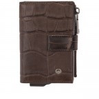 Geldbörse Fano E-Cage C-Four mit RFID-Schutz Dark Brown, Farbe: braun, Marke: Joop!, EAN: 4048835091783, Abmessungen in cm: 7x10.5x2.5, Bild 1 von 7