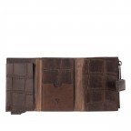 Geldbörse Fano E-Cage C-Four mit RFID-Schutz Dark Brown, Farbe: braun, Marke: Joop!, EAN: 4048835091783, Abmessungen in cm: 7x10.5x2.5, Bild 6 von 7