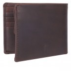 Geldbörse Loreto Philipos SH8 Dark Brown, Farbe: braun, Marke: Joop!, EAN: 4048835007449, Abmessungen in cm: 10.8x8.7x2, Bild 3 von 5
