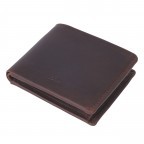 Geldbörse Loreto Philipos SH8 Dark Brown, Farbe: braun, Marke: Joop!, EAN: 4048835007449, Abmessungen in cm: 10.8x8.7x2, Bild 2 von 5