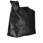 Beuteltasche Dollaro Schwarz, Farbe: schwarz, Marke: Hausfelder Manufaktur, EAN: 4065646021075, Abmessungen in cm: 33.5x32.5x16, Bild 2 von 5