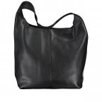 Beuteltasche Dollaro Schwarz, Farbe: schwarz, Marke: Hausfelder Manufaktur, EAN: 4065646021075, Abmessungen in cm: 33.5x32.5x16, Bild 3 von 5
