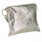 Umhängetasche Metallic Gold, Farbe: metallic, Marke: Hausfelder Manufaktur, EAN: 4065646021259, Abmessungen in cm: 35x25x1, Bild 2 von 8