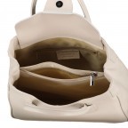 Handtasche Ecru, Farbe: beige, Marke: Hausfelder Manufaktur, EAN: 4065646021297, Abmessungen in cm: 30x22x12, Bild 7 von 7
