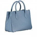 Handtasche Denim, Farbe: blau/petrol, Marke: Hausfelder Manufaktur, EAN: 4065646021303, Abmessungen in cm: 30x22x12, Bild 2 von 7