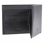 Geldbörse Pero Typhon H9 Black, Farbe: schwarz, Marke: Joop!, EAN: 4053533570720, Abmessungen in cm: 12.5x9.5x2, Bild 3 von 6