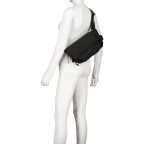 Umhängetasche Northwood RS Bruno LHF variabel in der Form Black, Farbe: schwarz, Marke: Strellson, EAN: 4048835208518, Abmessungen in cm: 31x31x9, Bild 6 von 8