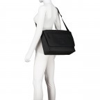 Kuriertasche Westferry Messenger Dorian LHF Black, Farbe: schwarz, Marke: Strellson, EAN: 4048835194590, Abmessungen in cm: 38x27x12, Bild 5 von 7