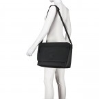 Kuriertasche Westferry Messenger Dorian LHF Black, Farbe: schwarz, Marke: Strellson, EAN: 4048835194590, Abmessungen in cm: 38x27x12, Bild 4 von 7