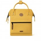 Rucksack Adventurer Small Marrakech mit zwei auswechselbaren Vortaschen Gelb, Farbe: gelb, Marke: Cabaia, EAN: 3701328346982, Abmessungen in cm: 23x32x13, Bild 3 von 10