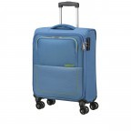 Koffer Air Wave Spinner S IATA-Maß Coronet Blue Lime, Farbe: blau/petrol, Marke: American Tourister, EAN: 5400520270849, Abmessungen in cm: 40x55x20, Bild 2 von 11