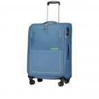 Koffer Spinner M erweiterbar Coronet Blue Lime, Farbe: blau/petrol, Marke: American Tourister, EAN: 5400520270894, Abmessungen in cm: 44x68x28, Bild 2 von 12