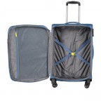 Koffer Air Wave Spinner M erweiterbar Coronet Blue Lime, Farbe: blau/petrol, Marke: American Tourister, EAN: 5400520270894, Abmessungen in cm: 44x68x28, Bild 8 von 12