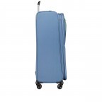 Trolley Air Wave Spinner L erweiterbar Coronet Blue Lime, Farbe: blau/petrol, Marke: American Tourister, EAN: 5400520270948, Abmessungen in cm: 45.5x80x32, Bild 4 von 12