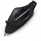 Beuteltasche Skara Large mit Laptopfach All Black, Farbe: schwarz, Marke: Kapten & Son, EAN: 4251145244736, Abmessungen in cm: 46x31x11.5, Bild 9 von 12