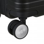 Handgepäck-Trolley Hello Cabin Spinner 55 Expandable Coated Black Lime, Farbe: schwarz, Marke: American Tourister, EAN: 5400520295569, Abmessungen in cm: 40x55x24.5, Bild 13 von 14