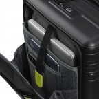 Handgepäck-Trolley Hello Cabin Spinner 55 Expandable Coated Black Lime, Farbe: schwarz, Marke: American Tourister, EAN: 5400520295569, Abmessungen in cm: 40x55x24.5, Bild 9 von 14