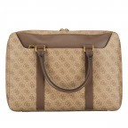Aktentasche Vezzola Smart 4g-logo Beige Brown, Farbe: cognac, Marke: Guess, EAN: 7621701507365, Abmessungen in cm: 38x27x4, Bild 3 von 7