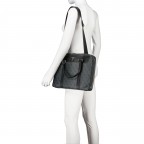Aktentasche Vezzola Smart 4g-logo Black, Farbe: schwarz, Marke: Guess, EAN: 7621701507372, Abmessungen in cm: 38x27x4, Bild 5 von 7