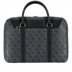 Aktentasche Vezzola Smart 4g-logo Black, Farbe: schwarz, Marke: Guess, EAN: 7621701507372, Abmessungen in cm: 38x27x4, Bild 3 von 7