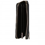 Geldbörse Giully Black, Farbe: schwarz, Marke: Guess, EAN: 0190231881100, Abmessungen in cm: 20.5x10x2.5, Bild 5 von 5