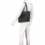 Shopper Eco Mietta 4G-Logo Coal Black, Farbe: anthrazit, Marke: Guess, EAN: 0190231880219, Abmessungen in cm: 37x26x10, Bild 4 von 5