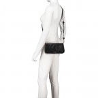 Umhängetasche Eco Mietta Black, Farbe: schwarz, Marke: Guess, EAN: 0190231880271, Abmessungen in cm: 24x13x7, Bild 7 von 8