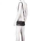 Umhängetasche Eco Mietta Black, Farbe: schwarz, Marke: Guess, EAN: 0190231880271, Abmessungen in cm: 24x13x7, Bild 6 von 8