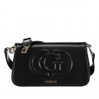 Umhängetasche Eco Mietta Black, Farbe: schwarz, Marke: Guess, EAN: 0190231880271, Abmessungen in cm: 24x13x7, Bild 1 von 8