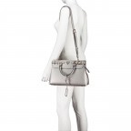 Tasche Eco Ali Pewter, Farbe: metallic, Marke: Guess, EAN: 0190231876656, Abmessungen in cm: 34.3x22x9, Bild 5 von 7