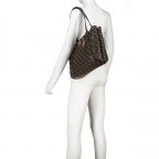 Shopper Eco Erica 4G-Logo Brown, Farbe: braun, Marke: Guess, EAN: 0190231872368, Abmessungen in cm: 33x27x10, Bild 4 von 5