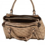 Handtasche Eco Erica 4G-Logo Latte, Farbe: cognac, Marke: Guess, EAN: 0190231872429, Abmessungen in cm: 28.5x22x11, Bild 7 von 7