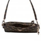 Umhängetasche Eco Erica 4G-Logo Brown, Farbe: braun, Marke: Guess, EAN: 0190231872344, Abmessungen in cm: 24.5x17.5x6, Bild 6 von 6