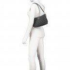 Umhängetasche Eco Erica 4G-Logo Coal, Farbe: anthrazit, Marke: Guess, EAN: 0190231872467, Abmessungen in cm: 24.5x17.5x6, Bild 5 von 6