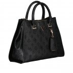 Handtasche Cresidia 4G-Logo Peony Black, Farbe: schwarz, Marke: Guess, EAN: 0190231873198, Abmessungen in cm: 34.5x24.5x13, Bild 2 von 8