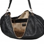 Beuteltasche Cresidia 4G-Logo Peony Black, Farbe: schwarz, Marke: Guess, EAN: 0190231873112, Abmessungen in cm: 41x31.5x7, Bild 5 von 5