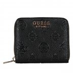 Geldbörse Cresidia 4G-Logo Peony Black, Farbe: schwarz, Marke: Guess, EAN: 0190231880813, Abmessungen in cm: 14x9x3, Bild 1 von 4