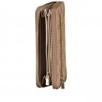Geldbörse Laurel 4G-Logo mit Griffschlaufe Latte, Farbe: cognac, Marke: Guess, EAN: 0190231881742, Abmessungen in cm: 20.5x10x2.5, Bild 5 von 5