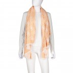 Tuch 4G-Logo Latte, Farbe: cognac, Marke: Guess, EAN: 7626101606380, Abmessungen in cm: 134x143x0.1, Bild 1 von 2