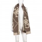 Schal Brown, Farbe: braun, Marke: Guess, EAN: 7625408586173, Abmessungen in cm: 70x180x0.1, Bild 1 von 2