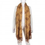 Schal Brown Ochre, Farbe: braun, Marke: Guess, EAN: 7625408633457, Abmessungen in cm: 67x210x0.1, Bild 1 von 2
