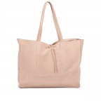 Shopper Velours Rose, Farbe: rosa/pink, Marke: Hausfelder Manufaktur, EAN: 4065646021358, Abmessungen in cm: 36.5x31x12.5, Bild 3 von 5