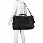 Reisetasche Infinity 54 cm Nero, Farbe: schwarz, Marke: Valentino Bags, EAN: 8054942435149, Abmessungen in cm: 54x39x20, Bild 4 von 5