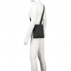 Umhängetasche Stellar Nero, Farbe: schwarz, Marke: Valentino Bags, EAN: 8054942435279, Abmessungen in cm: 18.5x23x2.5, Bild 5 von 6