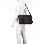 Kuriertasche Stellar Nero, Farbe: schwarz, Marke: Valentino Bags, EAN: 8054942435361, Abmessungen in cm: 36x26x11, Bild 5 von 6