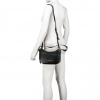 Beuteltasche Alvarado Nero, Farbe: schwarz, Marke: Valentino Bags, EAN: 8054942519801, Abmessungen in cm: 24x18.5x7, Bild 6 von 8