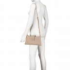 Umhängetasche Aroma Beige, Farbe: beige, Marke: Valentino Bags, EAN: 8054942520654, Abmessungen in cm: 32x16x2, Bild 6 von 8
