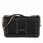 Umhängetasche Brass Nero, Farbe: schwarz, Marke: Valentino Bags, EAN: 8054942519139, Abmessungen in cm: 24.5x14.5x9, Bild 1 von 8